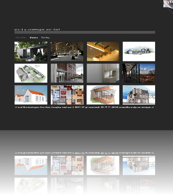 ArendGroenewegenArchitect website